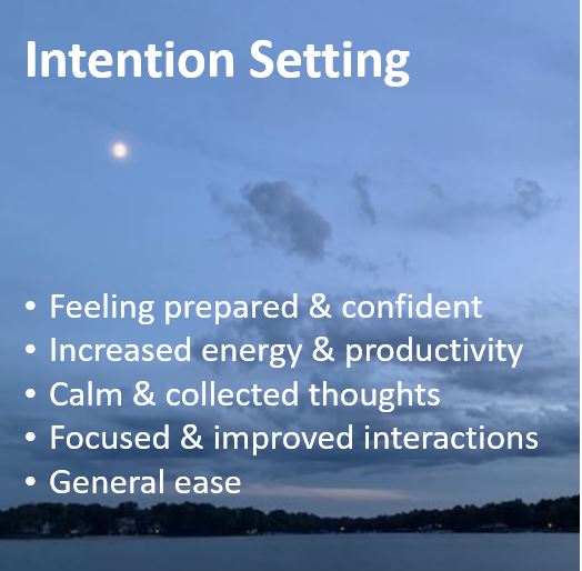 Intention Setting