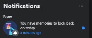 Notifications Memories