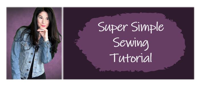 Simple sewing tutorial